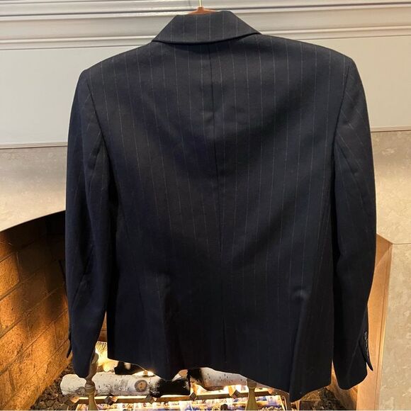 Talbots double breasted worsted wool blazer size 10p - Picture 2 of 4